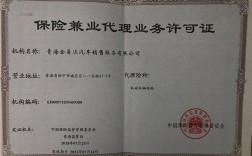 车险兼业代理资质