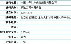 中国人保的法定代表人