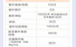 意外险100万保费