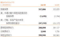 保费收入和已赚保费（已赚保费和保险业务收入）