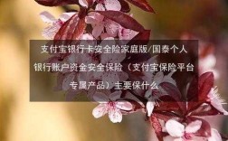 银行卡安全险保费（银行卡安全险什么时候生效）