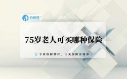 75岁老人保险