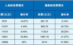 健康保险的保费收入（健康险原保费收入）