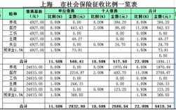 上海社保费费率（上海社保费率2020）