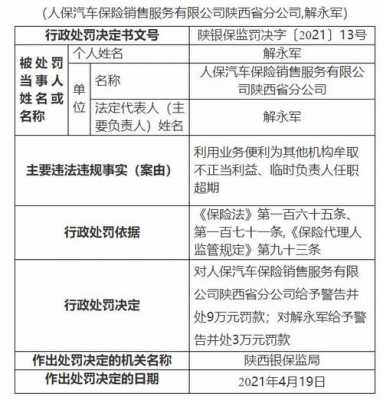 人保被罚款（人保罚款怎么回事）-图3