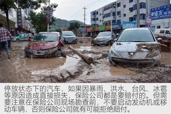 车损险暴雨（车险暴雨遭受损失是否赔偿）-图2