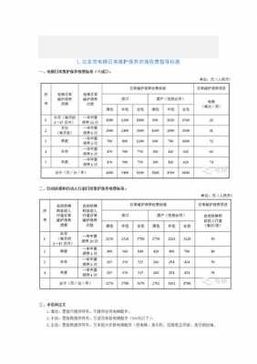 维保费用结转成本标准（维保费用结转成本标准表）-图2