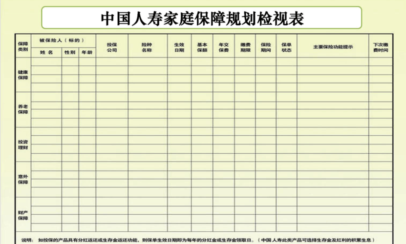 平安个人保单检视表-图3