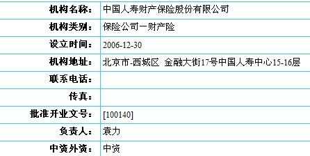 中国人保财险企业法人-图2