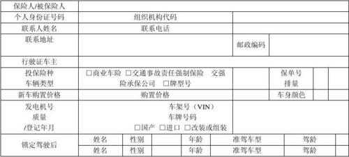 车险投保单保监发-图3