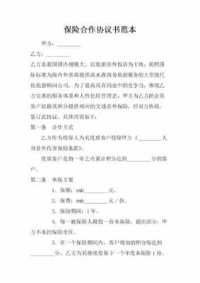 私人保险代理合作协议-图2