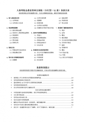 人保金鼎富贵分红E款-图1